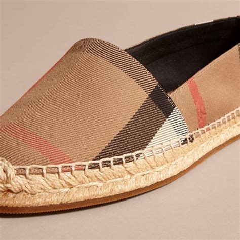 burberry check espadrilles|Burberry espadrilles sale.